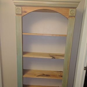 Wood bookcase